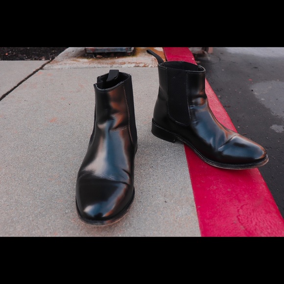 Black Samuel Windsor Chelsea boot - Picture 4 of 4